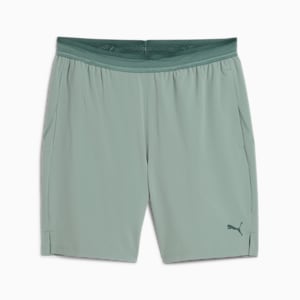 TRAINING TECH Men's 7" Stretch Woven Shorts, Green Moon, extralarge